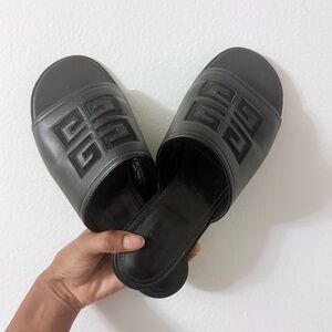 Givenchy 4 G logo slide sandals